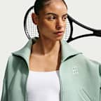 Nike Advantage Chaqueta de tenis con cremallera completa Dri-FIT - Mujer