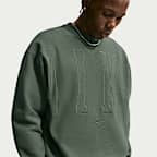 Nike Solo Fleece Men's Loose Crew-Neck Sweatshirt