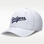 Gorra Nike Dri-FIT de la MLB para hombre Los Angeles Dodgers Evergreen Swoosh