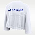 Los Angeles Rams Wide Receiver Women's Nike Dri-FIT NFL Cropped Jersey