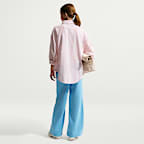 Nike Sportswear Studio Fleece Girls' Open-Hem Pants