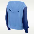 Chicago Cubs Cooperstown Women's Nike MLB Full-Zip Hoodie