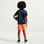 Playera Dri-FIT End Zone Dance para niños talla pequeña Nike