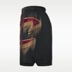 Shorts de básquetbol de tejido Fleece para hombre Cleveland Cavaliers Standard Issue
