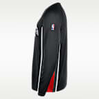 Toronto Raptors City Edition Men's Men's Nike Dri-FIT Long-Sleeve Top