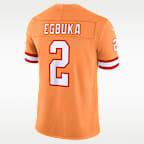 Jersey Nike Dri-FIT de la NFL Limited para hombre Emeka Egbuka Tampa Bay Buccaneers
