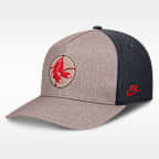 Gorra Nike de la MLB ajustable con estructura A-Frame para hombre Boston Red Sox Cooperstown Rise