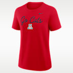 Arizona Script Mantra Logo Women's Nike College T-Shirt