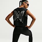 Nike Swift Butterfly Women's Dri-FIT Sleeveless Running T-Shirt