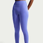 Nike Zenvy Women's High-Waisted 7/8 Leggings with No Front Seam