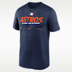 Houston Astros 2026 Postseason Authentic Collection Legend Men's Nike Dri-FIT MLB T-Shirt