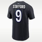 Playera Nike de la NFL para hombre Matthew Stafford Los Angeles Rams Rivalries Collection