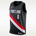 Damian Lillard Portland Trail Blazers Icon Edition Men's Nike Dri-FIT NBA Swingman Jersey