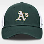 Athletics Club Men's Nike MLB Trucker Adjustable Hat