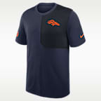 Denver Broncos Sideline Coach Men's Nike Dri-FIT NFL Top