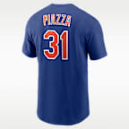 Playera Nike de la MLB para hombre Mike Piazza New York Mets Cooperstown 40th Anniversary