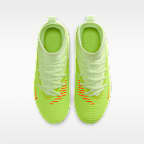 Tacos de fútbol para terrenos múltiples para niños grandes Nike Jr. Phantom 6 High Club