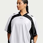 Jersey de tela de punto oversized para mujer (talla grande) Nike Sportswear