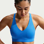 Bra deportivo Nike Universa con almohadilla de media sujeción para mujer