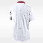 Polo universitario Florida State Vapor Pattern para hombre con tecnología Nike Dri-FIT