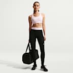 Nike Pro leggings i full lengde med mellomhøyt liv til dame