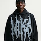 Hoodie pullover de basquetebol escovado Nike Standard Issue para homem