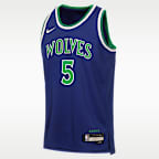 Anthony Edwards Minnesota Timberwolves Icon Edition Big Kids' Nike NBA Swingman Jersey
