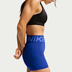 Nike Pro Sculpt Bike-Shorts (ca. 8 cm) mit hohem Taillenbund (Damen)