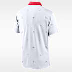 Ohio State Vapor Pattern Men's Nike Dri-FIT College Polo