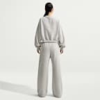 Nike Studio Fleece Medium Weight Women's Mid-Rise Wide-Leg Trousers