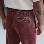 Nike Sportswear Club Men's Washed Cuffed Fleece Pants