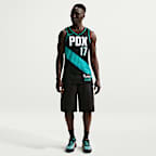 Shaedon Sharpe Portland Trail Blazers City Edition Men's Nike NBA Swingman Jersey