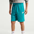 Shorts de French Terry para niños talla grande Nike Sportswear Club Fleece
