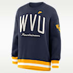 West Virginia Legacy Women's Nike College Pullover Crew