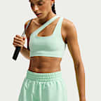 Nike One Dri-FIT 2-in-1 damesshorts met halfhoge taille (8 cm)
