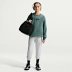Nike Sportswear Studio Fleece Oversize Crew Yaka Genç Çocuk (Kız) Sweatshirt'ü