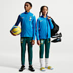 Brazil Academy Pro Older Kids' Nike Dri-FIT Football Knit Tracksuit