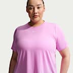 Nike One Classic Dri-FIT Kurzarm-Oberteil für Damen (große Größen)