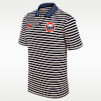 Houston Astros Cooperstown Striped Victory Men's Nike Dri-FIT MLB Polo