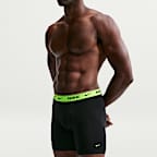 Nike Essential Men's Cotton Stretch Boxer Briefs (3-Pack)