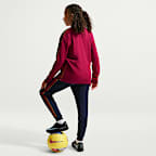 FC Barcelona Strike Nike Dri-FIT-Fußball-Trainingsanzug aus Strickmaterial für ältere Kinder