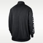 San Antonio Spurs Courtside Men's Nike NBA Club 1/2-Zip Top