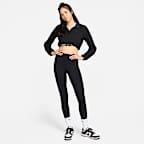 Leggings tiro alto de 7/8 con bolsillos para mujer Nike One