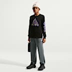 ACG Big Kids' Dri-FIT Long-Sleeve Lightening Logo T-Shirt