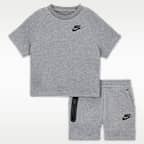 Nike Baby Tech Fleece T-Shirt and Shorts Set