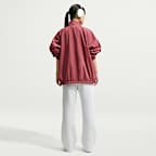 Nike Studio Fleece Medium Weight Pantalones de tiro medio con dobladillo abierto - Mujer