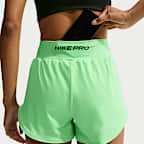 Nike Pro Sculpt Dri-FIT 2-in-1-Shorts mit hohem Bund (ca. 7,5 cm, Damen)