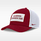 Alabama On-Field Rise Men's Nike College Trucker Adjustable Hat