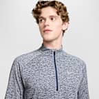 Playera de correr Nike Stride Dri-FIT de medio cierre para hombre