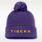 LSU Peak Men's Nike College Cuffed Beanie